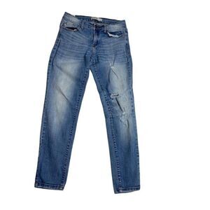 KANCAN Distressed Ripped Stretch Jeans Sz‎ 7 J-931 Style KC8092